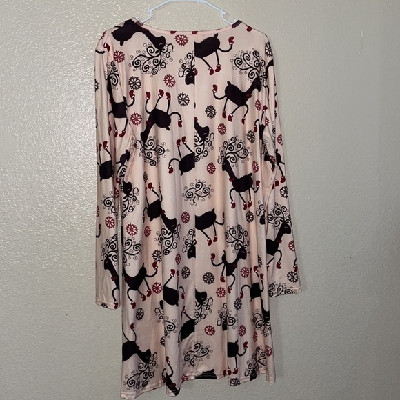 For G And PL Christmas Reindeer Snowflake Dress • XL - Picture 5 of 6